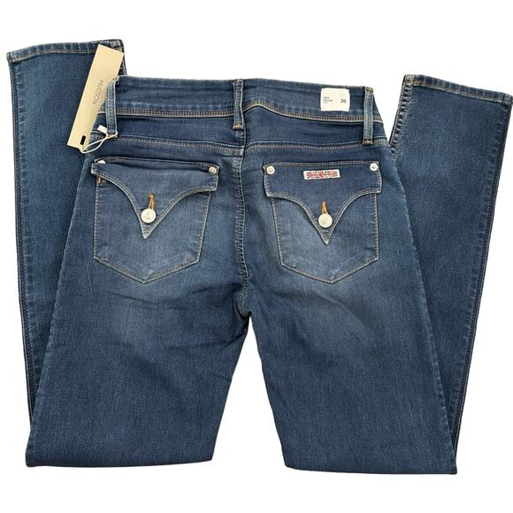 Hudson Jeans Crop Collin Skinny Jeans - Picture 4 of 8